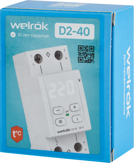Реле напряжения Welrok D2-40