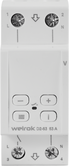 Реле напряжения Welrok D2-63