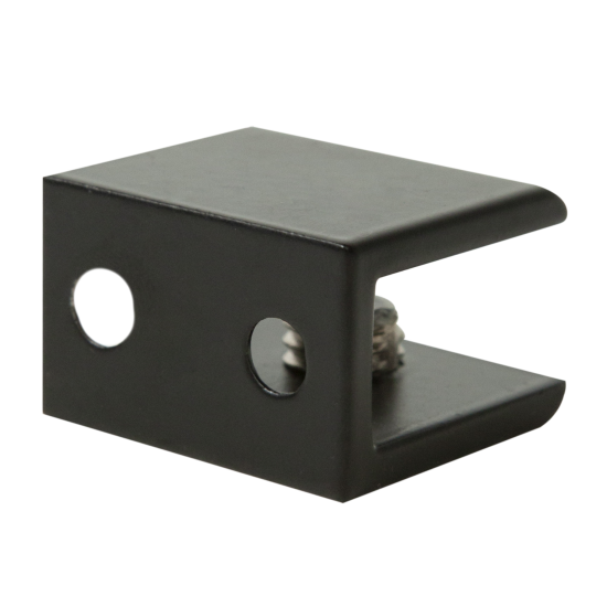 Держатель для полки Omega Glass NNP4 металл цвет черный матовый