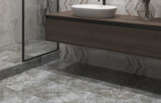 Плитка напольная Axima Гудзон 40x40 см 1.6 м² матовая цвет серый