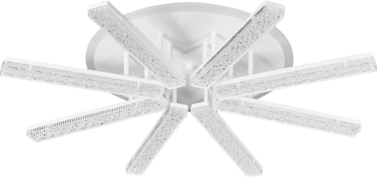 Люстра потолочная De City Оскар 8x10 Вт+22 Вт RGB LED 220 В с пультом