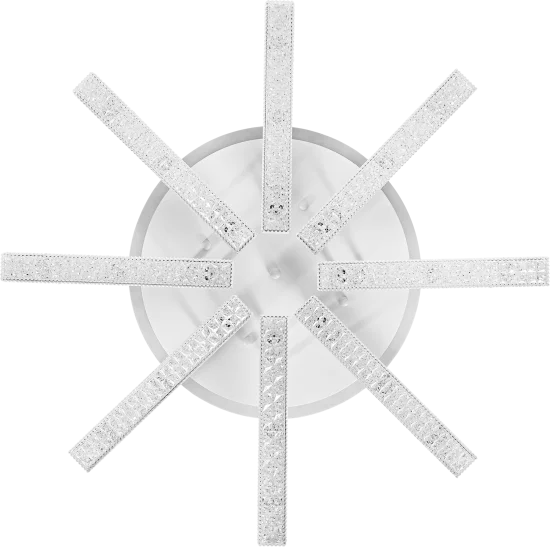 Люстра потолочная De City Оскар 8x10 Вт+22 Вт RGB LED 220 В с пультом