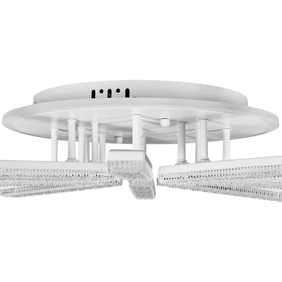 Люстра потолочная De City Оскар 8x10 Вт+22 Вт RGB LED 220 В с пультом