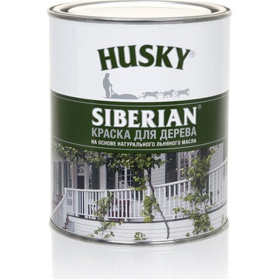 Краска для дерева HUSKY SIBERIAN