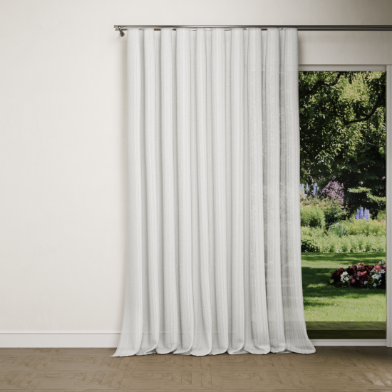 Тюль на ленте Рейн 300x260 см цвет золотистый