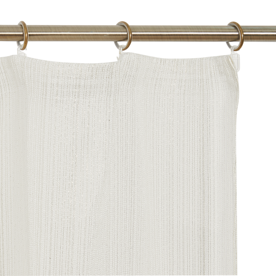 Тюль на ленте Рейн 300x260 см цвет золотистый