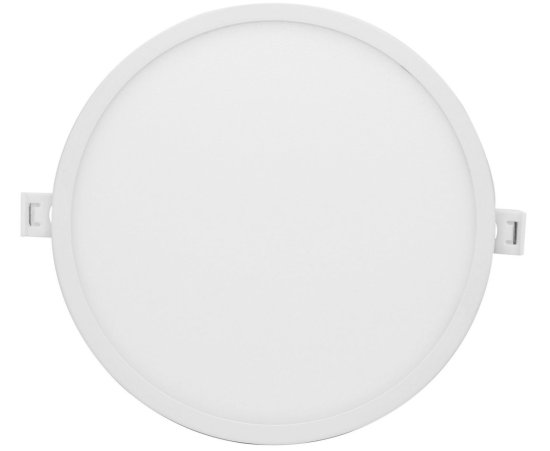 Светильник точечный светодиодный встраиваемый Apeyron 06-22 под отверстие 155 мм, 12 м², нейтральный белый свет, цвет белый