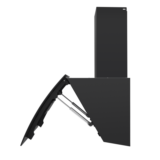 Вытяжка наклонная Maunfeld Sky Star Chef 60 Glass Black 60 см цвет черный