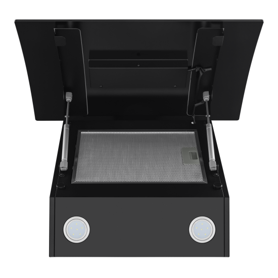 Вытяжка наклонная Maunfeld Sky Star Chef 60 Glass Black 60 см цвет черный