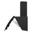 Вытяжка наклонная Maunfeld Sky Star Chef 60 Glass Black 60 см цвет черный