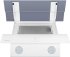 Вытяжка наклонная Maunfeld Cascada 60 Glass White 60 см цвет белый