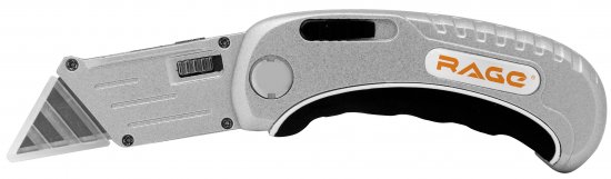 Нож строительный универсальный Rage 19 мм складной