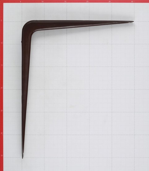 Консоль 250x300 мм коричневая