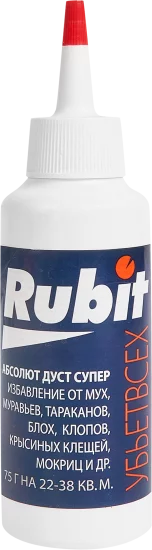 Средство защиты от насекомых Rubit Абсолют-дуст порошок 75 г