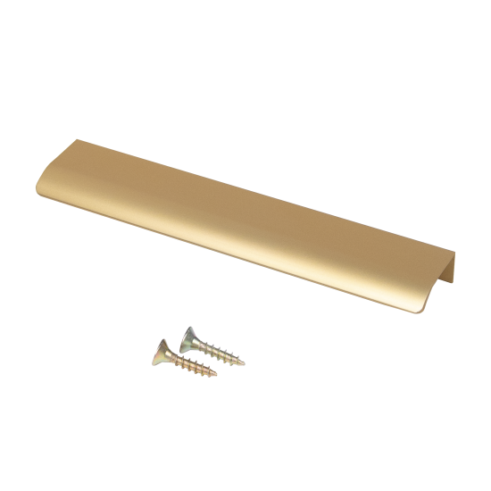 Мебельная ручка-профиль Мура матовая бронза 96 мм