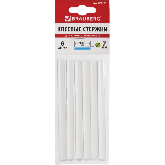 Клеевые стержни BRAUBERG 670291