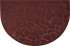 Коврик Inspire HR Lenzo 40x60 см резина цвет бордовый