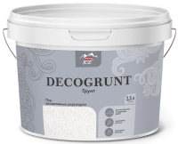 Грунтовка для сухих и влажных помещений под декоративные штукатурки Parade Decogrunt белая 2.5 л