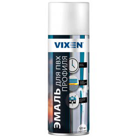 Краска аэрозольная для ПВХ профиля Vixen 520 мл цвет белый