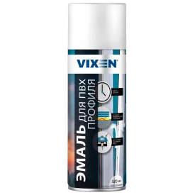 Краска аэрозольная для ПВХ профиля Vixen 520 мл цвет белый