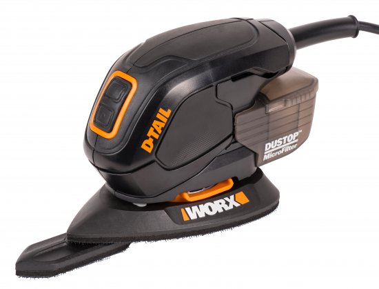 Дельташлифовальная машина сетевая Worx WT649, 65 Вт, 95x136 мм
