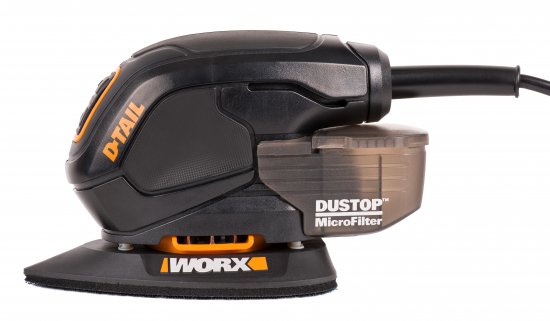 Дельташлифовальная машина сетевая Worx WT649, 65 Вт, 95x136 мм
