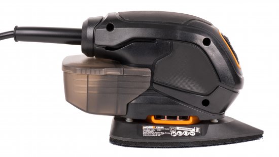 Дельташлифовальная машина сетевая Worx WT649, 65 Вт, 95x136 мм