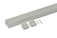 Декоративная панель для посудомоечной машины 62x3.7 см ПВХ цвет белый