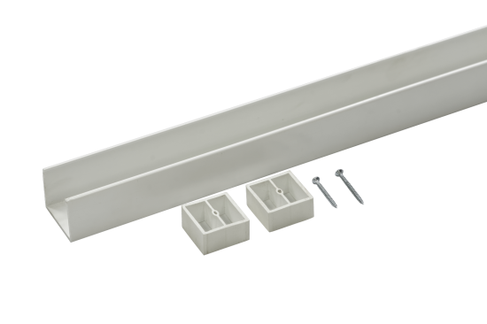 Декоративная панель для посудомоечной машины 62x3.7 см ПВХ цвет белый