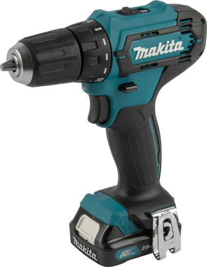 Дрель-шуруповерт аккумуляторная Makita DF333DAX13, 12 В Li-Ion 2x2 Ач