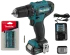 Дрель-шуруповерт аккумуляторная Makita DF333DAX13, 12 В Li-Ion 2x2 Ач