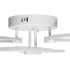 Люстра потолочная светодиодная Escada Orbita 10224/4LED 56W с пультом управления, 20 м², регулируемый белый свет, цвет белый