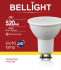 Лампа светодиодная Bellight GU10 220-240 В 6 Вт спот матовая 520 лм теплый белый свет