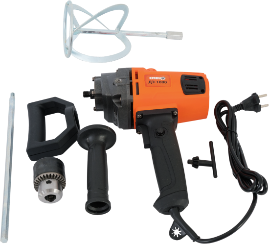 Дрель-миксер Спец ДЭ-1000, 1050 Вт