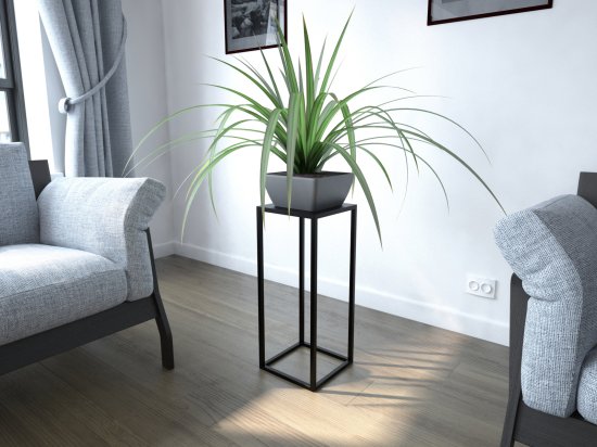 Подставка для цветочного горшка 25x60x25 см универсальная сталь