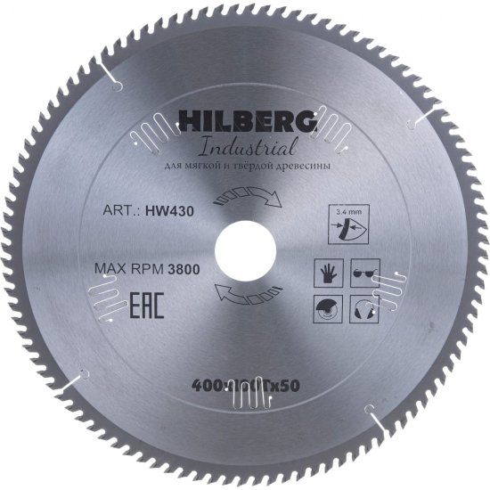 Пильный диск по дереву Hilberg Hilberg Industrial