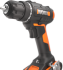 Дрель-шуруповерт аккумуляторная Worx WX100.3, 20 В Li-ion 2x2 Ач