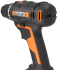 Дрель-шуруповерт аккумуляторная Worx WX100.3, 20 В Li-ion 2x2 Ач