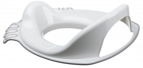 Накладка на унитаз детская Kidfinity с декором цвет светло-бежевый