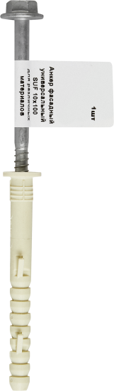 Дюбель фасадный Sormat S-UF 10x100 мм нейлон