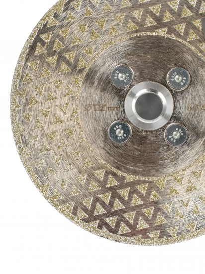 Диск алмазный по керамограниту Rage 603127 сплошной 125xM14x2.4 мм