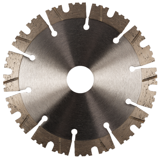 Диск алмазный по бетону и кирпичу Rage Furious 600128 турбо-сегментный 125x22.2x2.2 мм