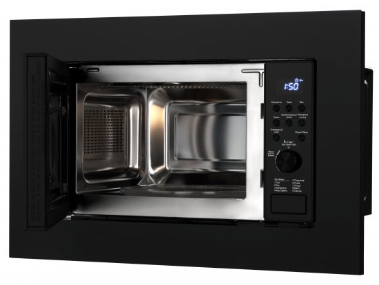 Микроволновая печь Weissgauff HMT-620 Grill встраиваемая 20 л 59.5x32.8x39 см электронное управление цвет черный