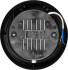 Светильник настенно-потолочный светодиодный Wolta DBO01-15-4K-BK 15 Вт IP40 накладной