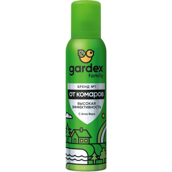 Аэрозоль от комаров Gardex Family