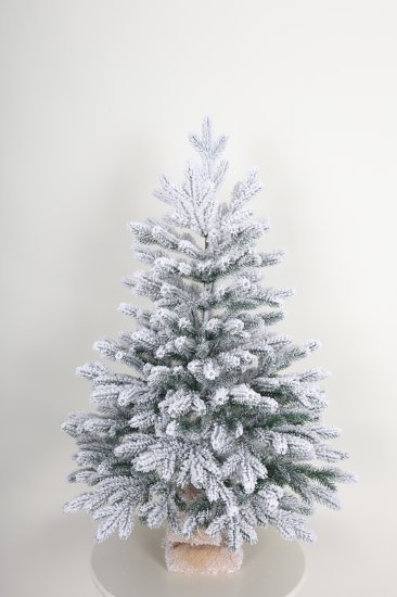 Ель новогодняя искусственная Миланская заснеженная 90 см