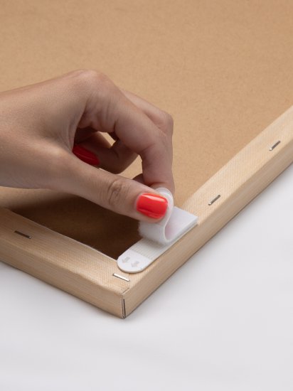 Застежки самоклеящиеся для картин средние 4 шт.