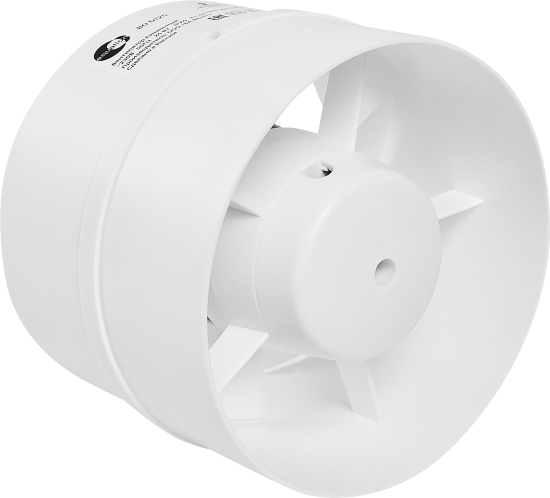 Вентилятор канальный вытяжной Equation D125 мм 36 дБ 255 м3/ч цвет белый