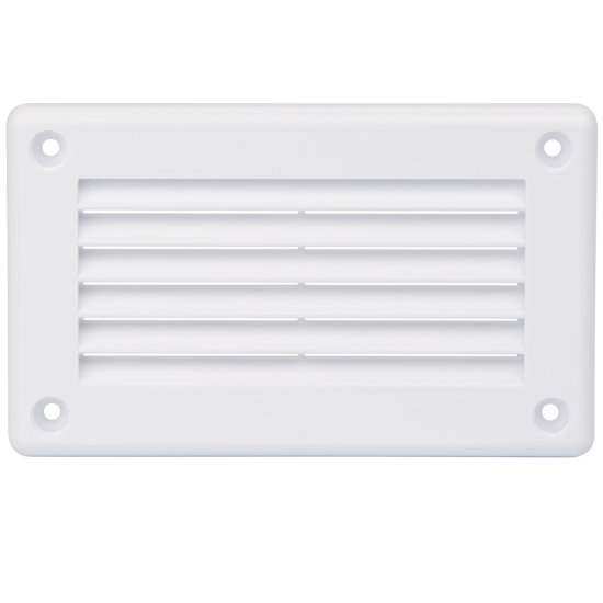 Решетка вентиляционная Equation 110x55 мм полистирол цвет белый