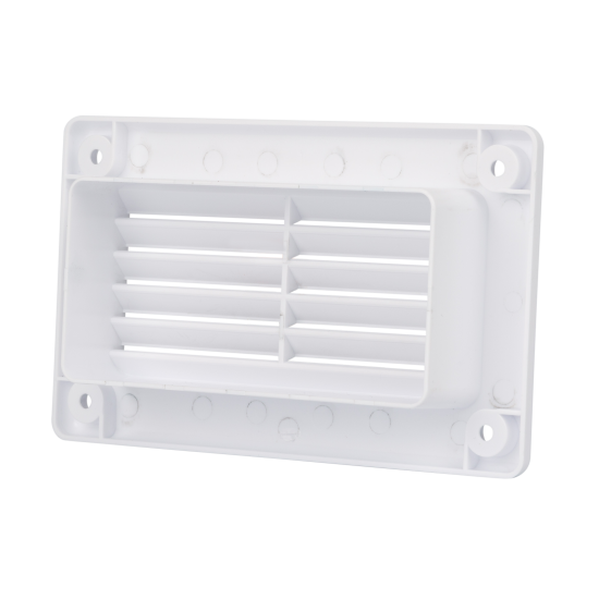 Решетка вентиляционная Equation 110x55 мм полистирол цвет белый